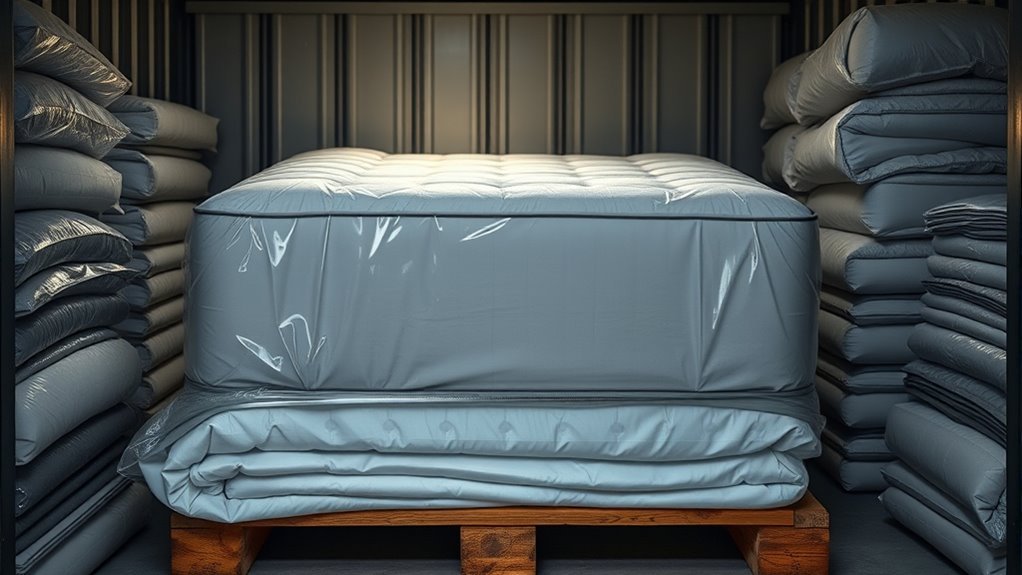 safeguard mattress in storage