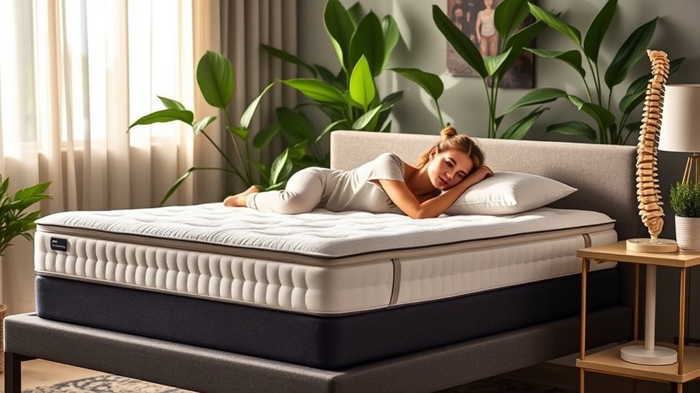 spinal alignment mattress support