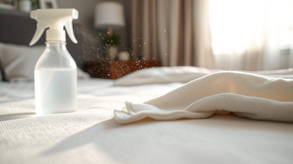 spot clean stains effectively