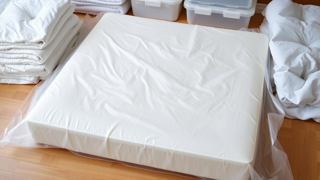 store mattress dust free