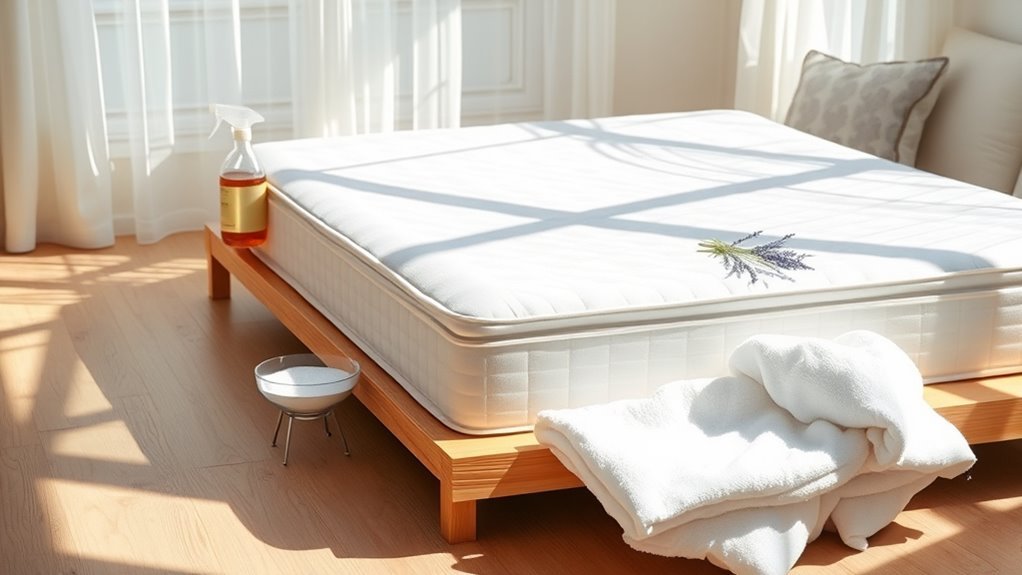 strip bed and inspect