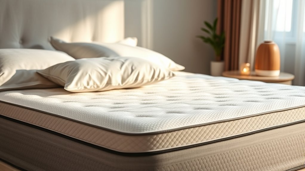 supportive mattress reduces snoring