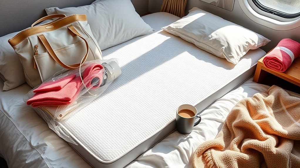 travel wool mattress protection