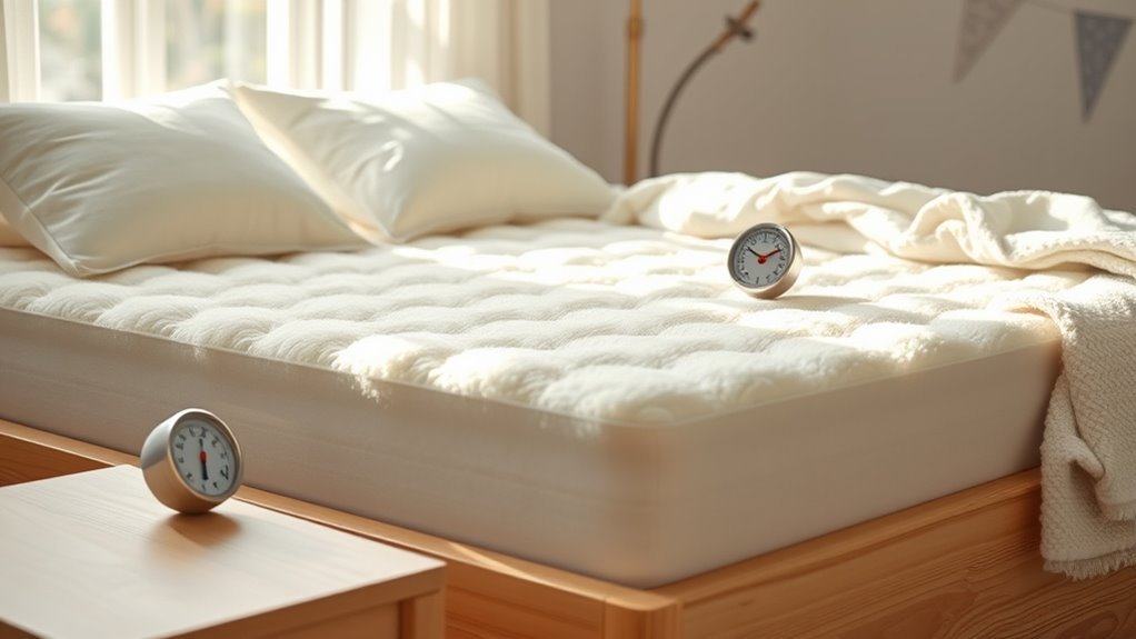 wool mattress temperature regulation