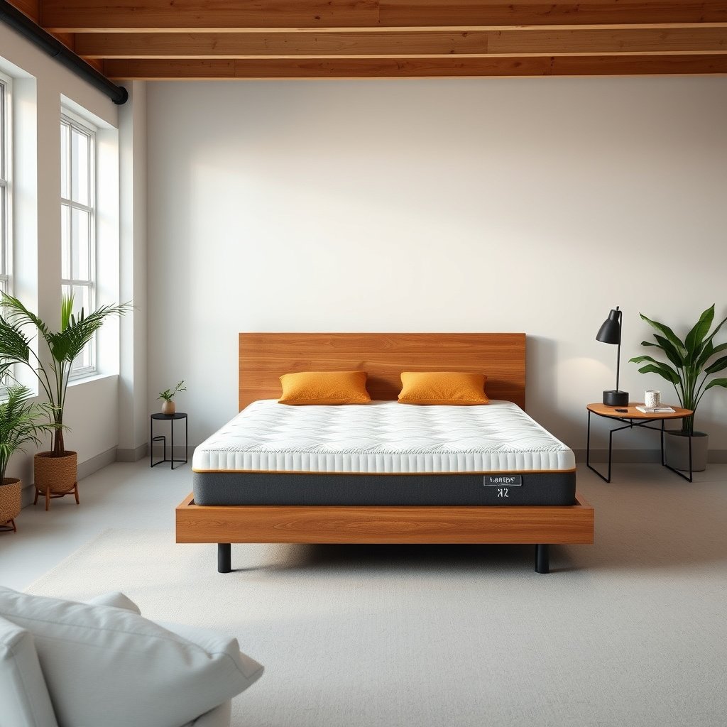A selection of latex mattress materials suitable for side sleepers with asthma, focusing on low irritants.