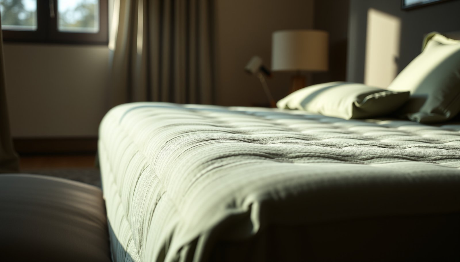 Avocado Green Mattress with a focus on its eco-friendly features and comfort for buyers.