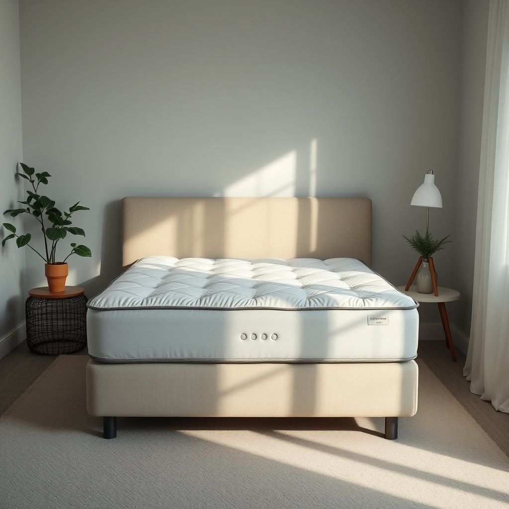 A selection of dust-mite protection covers for cotton mattresses during renovation