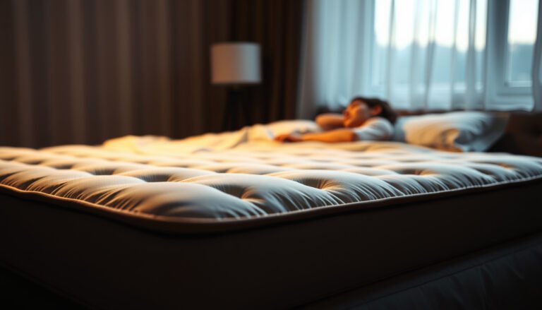 A plush mattress suitable for combination sleepers with fibromyalgia, showcasing comfort and support.