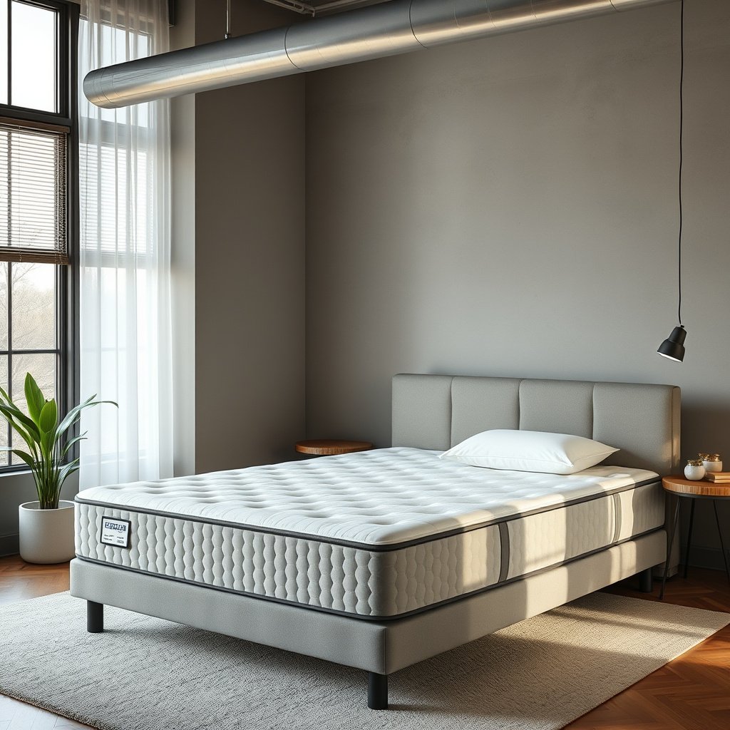 Image illustrating different latex mattress feels for combination sleepers experiencing hot flashes.