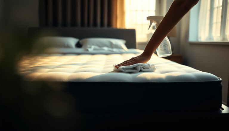 Step-by-step guide on cleaning a hybrid mattress affected by pet urine