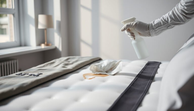 Step-by-step guide on cleaning a memory foam mattress with blood odors effectively