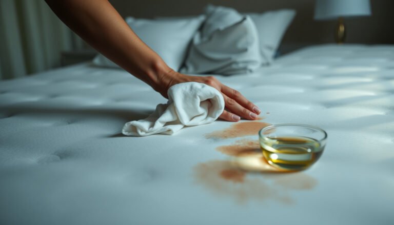 Step-by-step guide on how to clean an organic mattress with sweat stains naturally