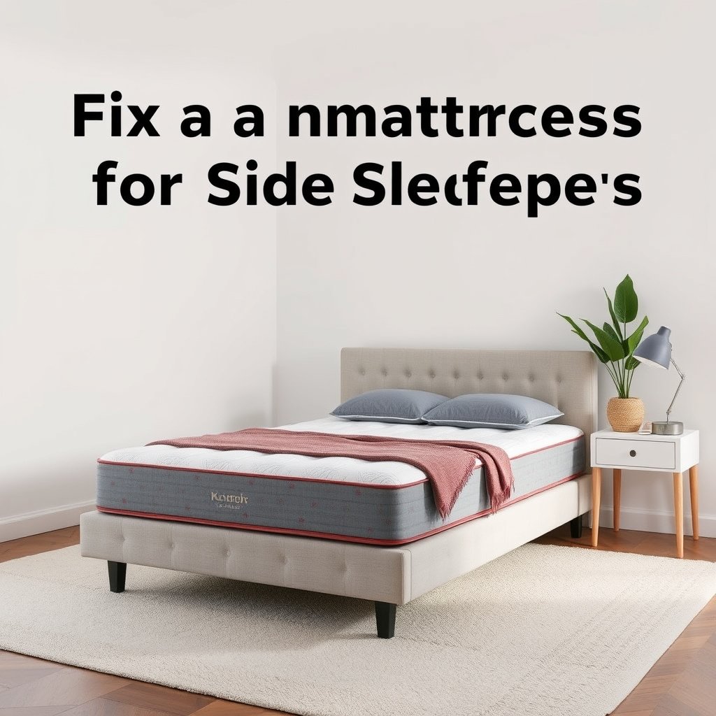 A side sleeper testing a mattress to determine if it's too soft for scoliosis support.