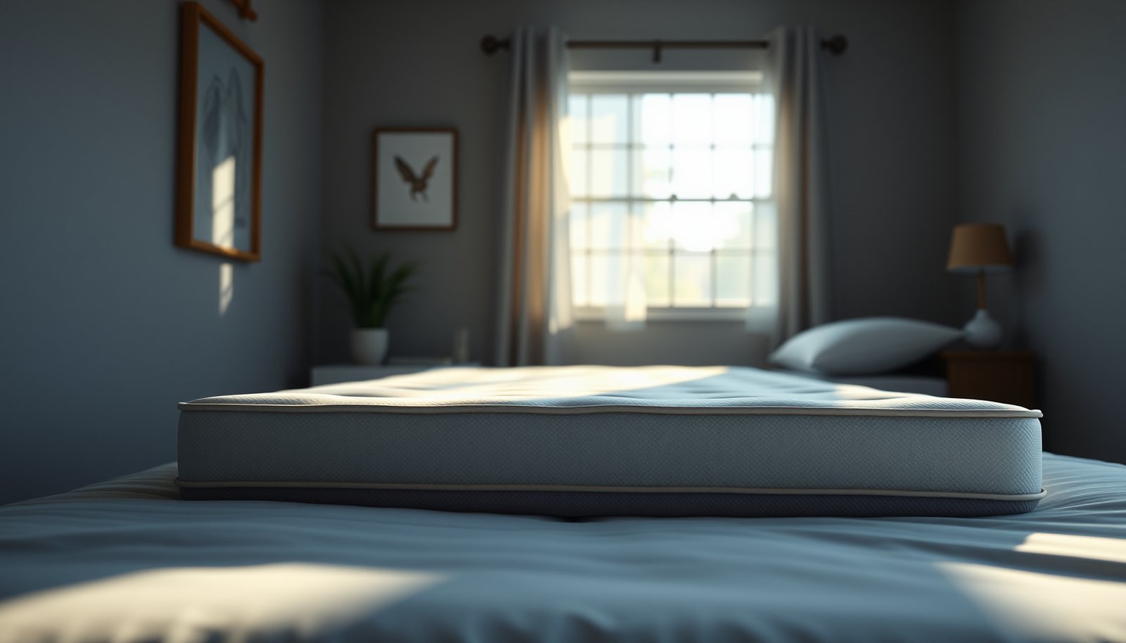 A cooling mattress designed for kids with sensitive skin, showcasing comfort and breathability.