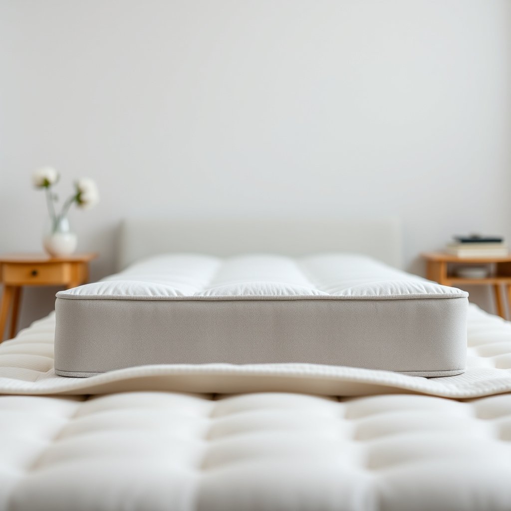 Clean and fully dry cotton mattress ready for packing to prevent mold during a move