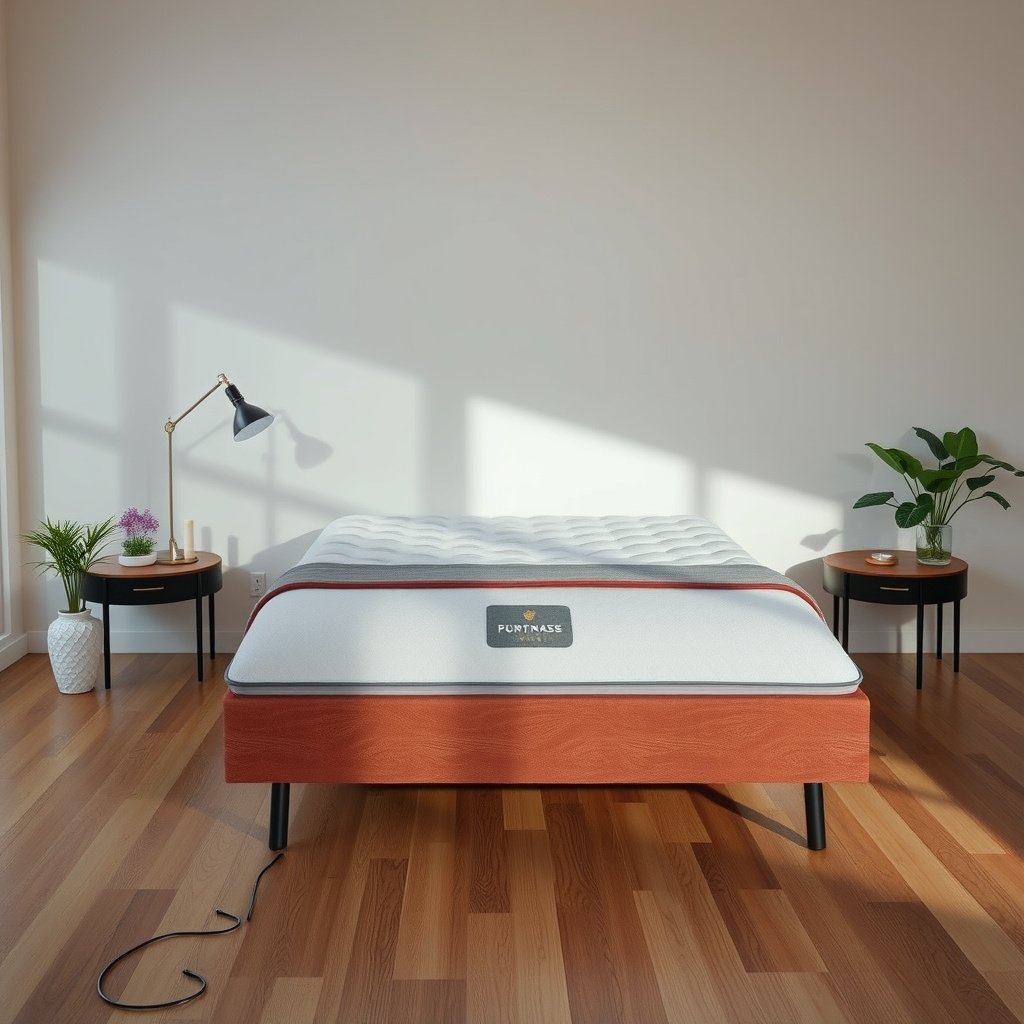 Illustration showing the balance of firm support and joint cushioning for combination sleepers with joint pain