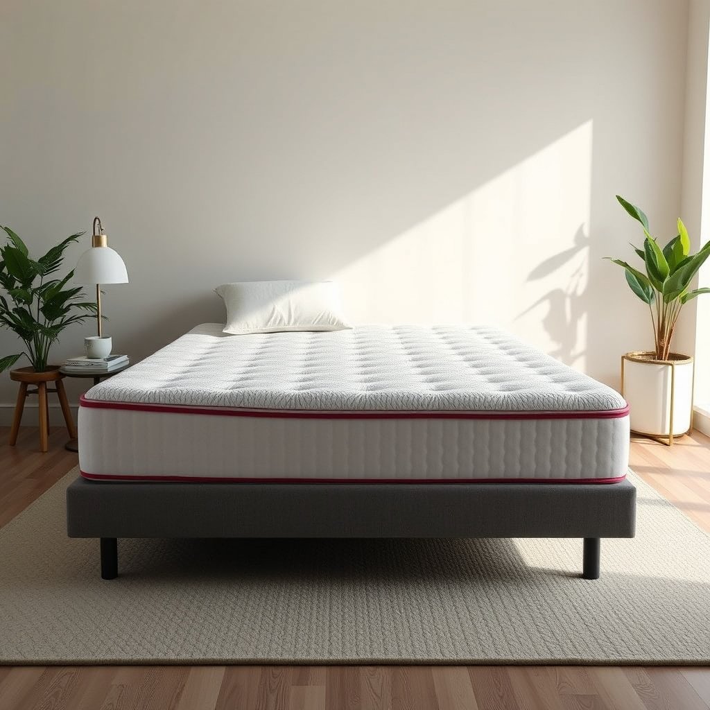 Image illustrating the target audience for selecting a memory foam mattress: back sleepers with asthma.