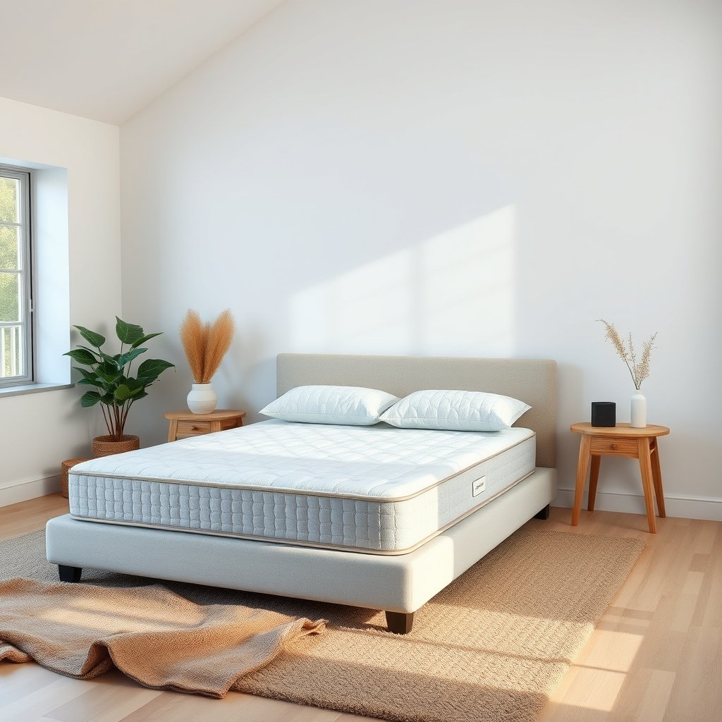 A homeowner planning how to protect a wool mattress from allergens during renovation work.