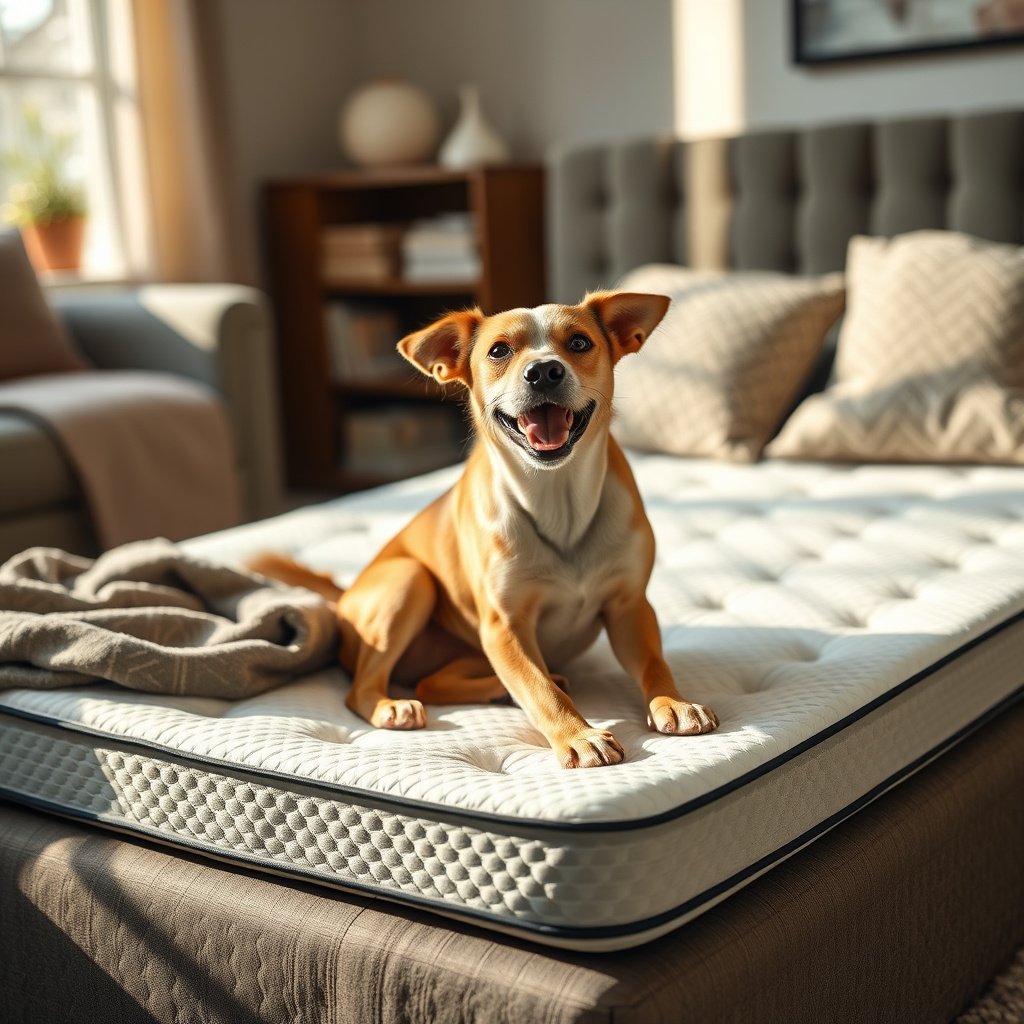Preparing to clean a memory foam mattress with safety tips and natural methods for pet urine odors