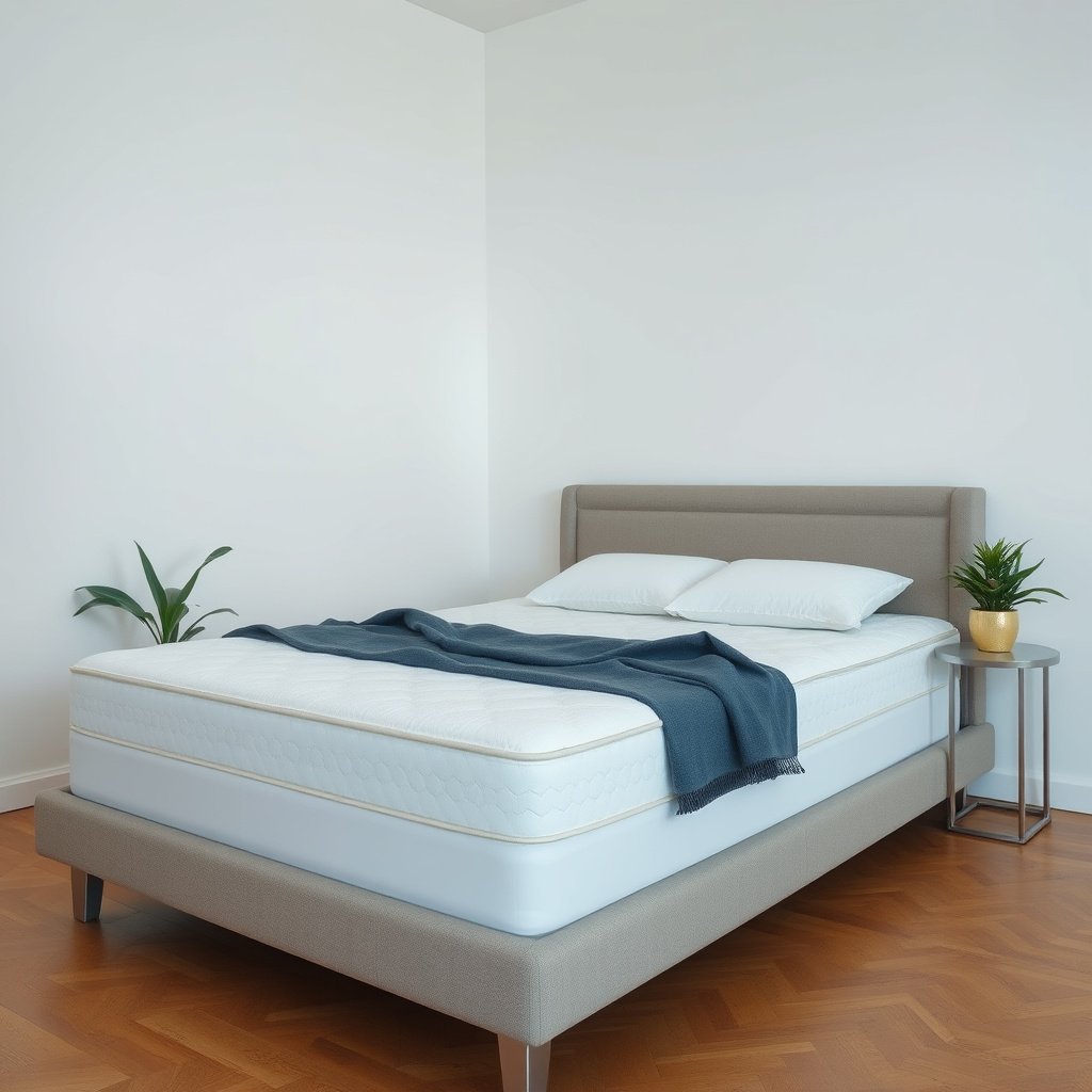 Preparing a latex mattress for packing to prevent mold during a move
