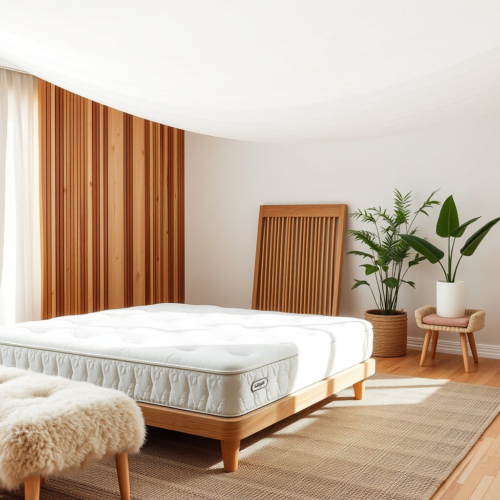 Wool mattress preparation to prevent dust accumulation during a move