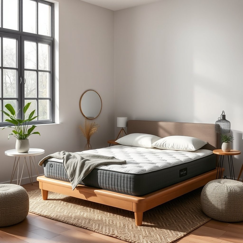 A wool mattress being dried and inspected before packing to prevent mold during a move.