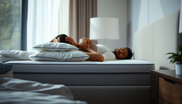 Guide to choosing a latex mattress for side sleepers experiencing neck pain.