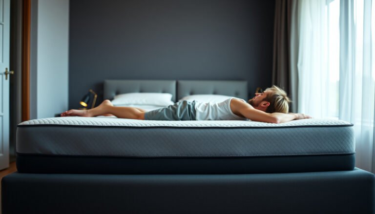 A guide on selecting memory foam mattresses for stomach sleepers with joint pain.