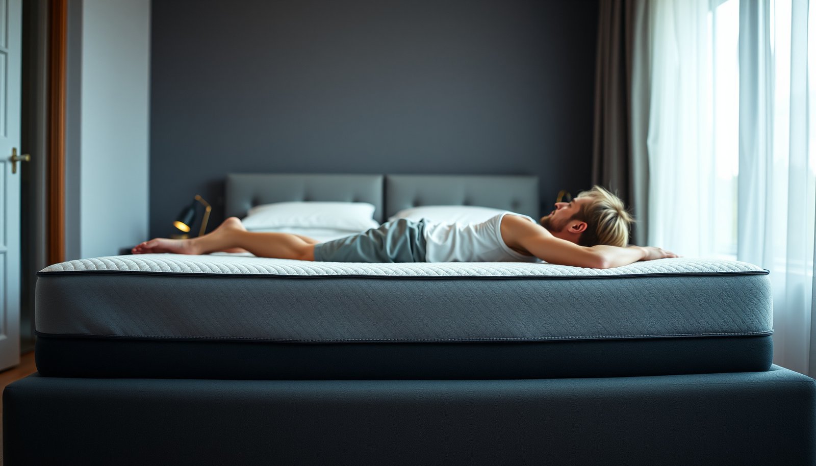 A guide on selecting memory foam mattresses for stomach sleepers with joint pain.