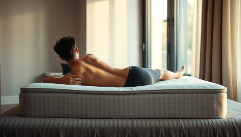 Back sleepers with scoliosis choosing a memory foam mattress for better support and comfort.