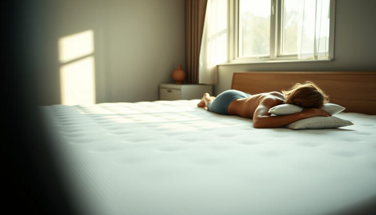 A guide on choosing the right memory foam mattress for stomach sleepers with scoliosis.