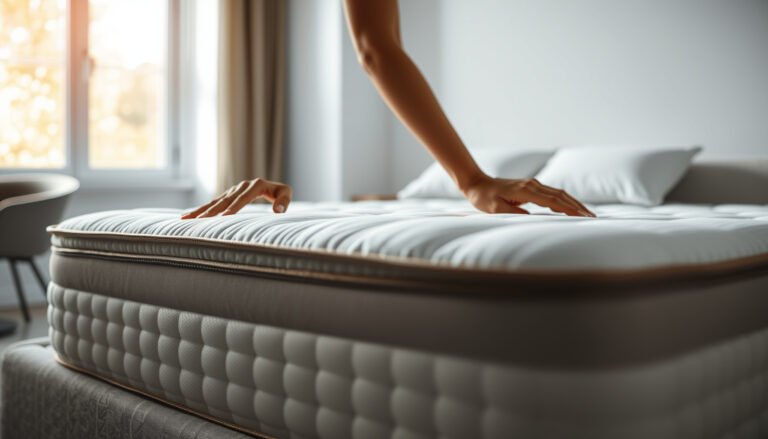 A plush mattress suitable for combination sleepers with allergies, showcasing comfort and support.