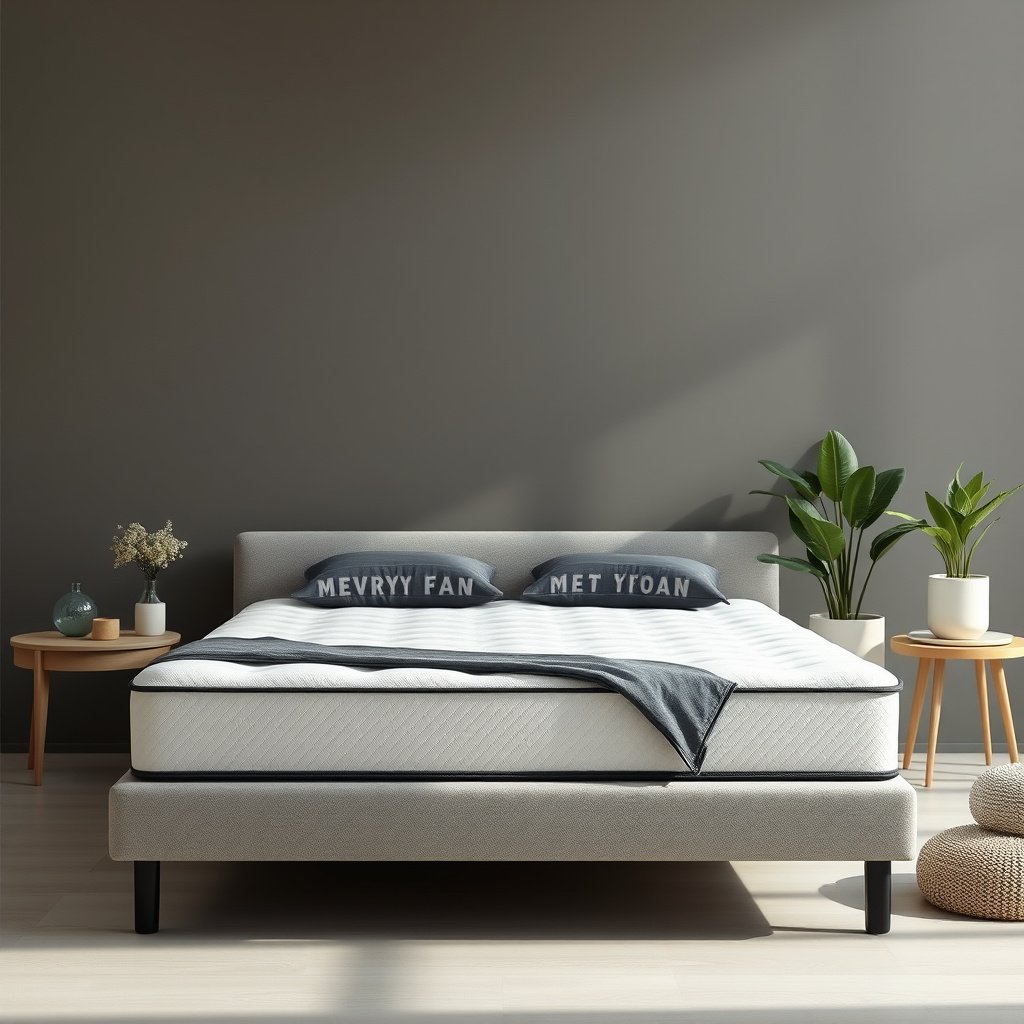 Image showing a memory foam mattress providing support for side sleepers to prevent hip and shoulder sink.