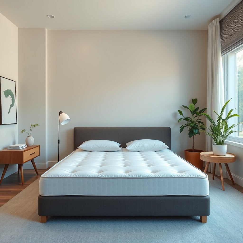 Fully zippered dust-mite encasement for organic mattresses in a small apartment setting